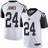 Nike Men & Women & Youth Bengals 24 Adam Jones White Color Rush Limited Jersey,baseball caps,new era cap wholesale,wholesale hats
